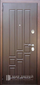 Входная дверь МДФ ламинированная №154 - фото вид изнутри