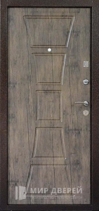 Металлическая дверь белая снаружи №15 - фото вид изнутри