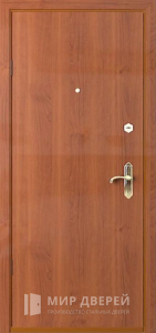 Дверь порошок + ламинат в квартиру №54 - фото вид изнутри