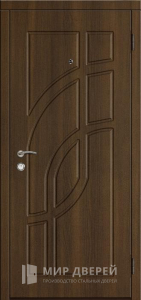 Дверь входная МДФ + МДФ в наличии №12 - фото вид снаружи