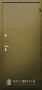 Дверь металлическая однопольная 1000х2100мм №21 - фото вид снаружи