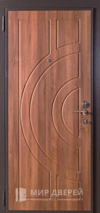 Дверь входная металлическая открывающаяся вовнутрь №11 - фото вид изнутри