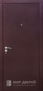 Антивандальная дверь с порошком №57 - фото вид снаружи