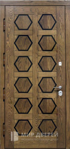 Дверь металлическая однопольная №34 - фото вид изнутри
