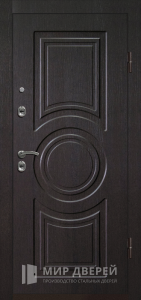 Красивая дверь из металла №32 - фото вид снаружи