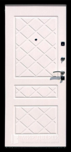 Дверь шумоизоляционная входная №33 - фото вид изнутри