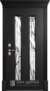 Металлическая дверь с эксклюзивным дизайном для ресторана №13 - фото вид снаружи