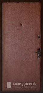 Дверь из кожи в квартиру №23 - фото вид изнутри