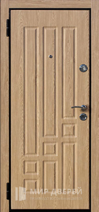 Входная дверь МДФ + ламинат №78 - фото вид изнутри
