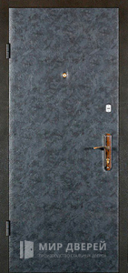 Входная дверь с отделкой винилискожая №13 - фото вид изнутри
