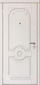 Белая входная металлическая дверь №20 - фото вид изнутри