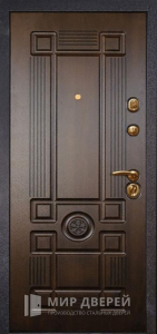 Металлическая дверь с внутренней отделкой МДФ №177 - фото вид изнутри