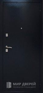 Дверь входная металлическая утепленная для квартиры шумоизоляционная №21 - фото вид снаружи