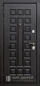 Дверь входная металлическая утепленная для частного дома №11 - фото вид изнутри