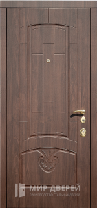Дверь стальная утепленная однопольная №33 - фото вид изнутри