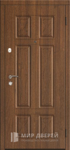 Трехконтурная железная дверь №14 - фото №1